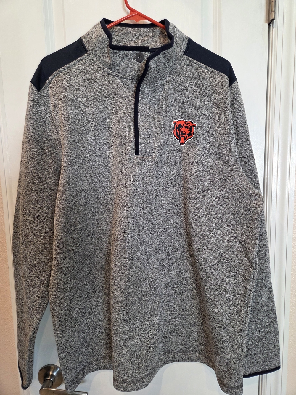 Chicago Bears Quarter-Zip Sweater
